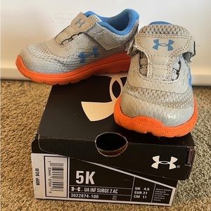 Baby boys under armor shoe